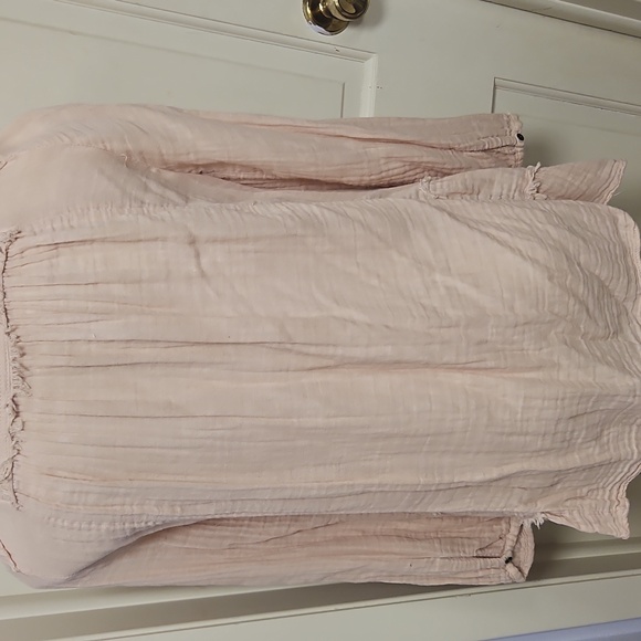 Free People Dress Gauze Top Pockets ! - Picture 6 of 12
